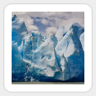 SCENERY 50 - Ice Glacier Arctic Snow Mountain Frost White Sticker